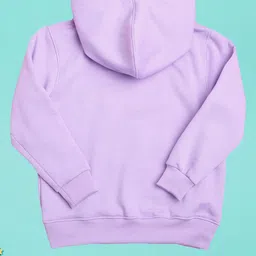 NUSYL Girls Printed Hooded Sweatshirt image 2