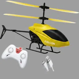 zenvy Falcon RC Toy | Rechargeable Remote Control Helicopter with USB Charging Port image 4