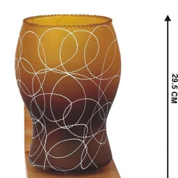 1ST TIME Brown & Brown Textured Wood Contemporary Abstract Shaped Shaped Wall Lamp image 3