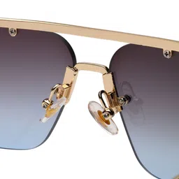 HASHTAG EYEWEAR Men Square Sunglasses with Polarised and UV Protected Lens image 3