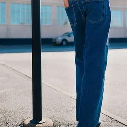 H&M High Rise Tapered Jeans image 2