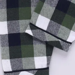 Clt.s Unisex Kids Checked Night suit image 5