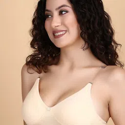 Klassik Women Solid Medium Coverage Non Wired Non Padded Everyday Bra image 3
