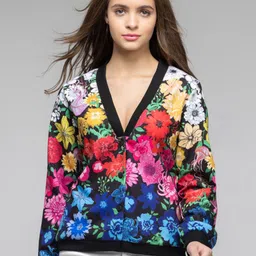 SHAYE Women Floral Printed Sweatshirt-image-79