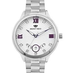 MONT NEO Women Patterned Dial & Bracelet Style Straps Analogue Watch 3514M-M1103-picture-23