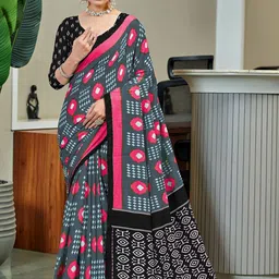 KALINI Handloom Block Print Saree-picture-39