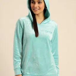 Camey Women Embroidered Hooded Sweatshirt-picture-15