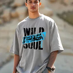 THE BEETEL HOUSE Printed Cotton Round Neck T-shirt image 2