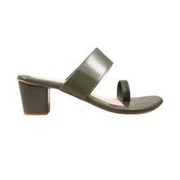 GORAIYA Women Open Back Block Heels image 5