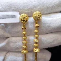 Anshenterpris Gold Plated Contemporary Drop Earrings-picture-27