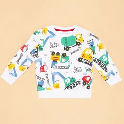 Pantaloons Baby Boys Conversational Printed Sweatshirt image 2