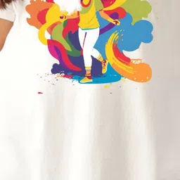 theRebelinme Women Printed T-shirt image 2