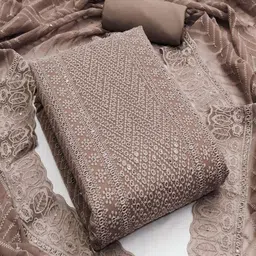 Suha Embroidered Unstitched Dress Material-picture-24