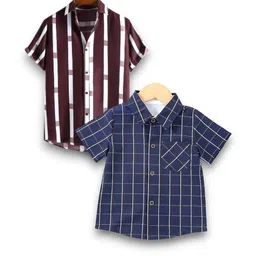 LUVITUS Boys Printed Pack Of 2 Casual Shirt-picture-33