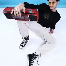 SZN Men Printed Round Neck Long Sleeves Sweatshirt image 5