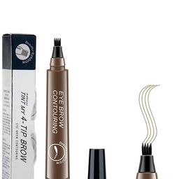 Adbeni Brow Contouring Pencil With Micro Fork Tip Applicator - 20g - Natural Brown-picture-43
