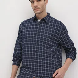 The Roadster Life Co. Pure Cotton Tartan Checks Casual Shirt-picture-23
