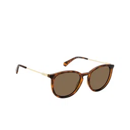 Polaroid Havana Panthos Unisex Full Rim Polarized Sunglasses 20570108653SP-image-87