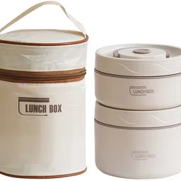 vrupan Stainless Steel Bento Box Leak Proof Portable Insulated Stackable Food Storage 2 Containers Lunch Box-picture-20