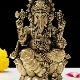 INDICAST Gold-Toned Religious Idol Showpiece-picture-28