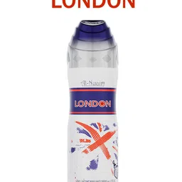 Al-Nuaim 4Pcs White London Long Lasting Alcohol Free Deodorant Perfumed Spray - 200ml Each image 4