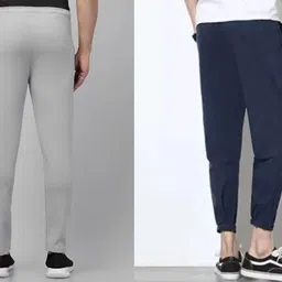 kavya fashion store Pack of 4 Men Solid Multicolor Track Pants image 2