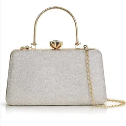 wavestar Casual Cream Clutch-picture-40