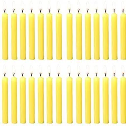 parkash candles Chime Candles/ Spell Candle Set of 40 | Ritual Spell Candle | Unscented Candle-picture-11