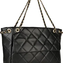 miniwesst Women Black Tote image 5