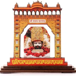 jagdambey gifts Khatu Shyam Toran Dwaar | Decorative Entrance Gate for Home , Festive Decor Decorative Showpiece - 14 cm-picture-21