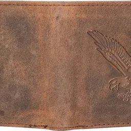 skinbull Men Casual, Formal Brown Genuine Leather RFID Wallet image 4