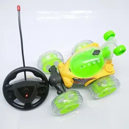 allwish Flip & Spin Rechargeable RC Stunt Car Remote Control Toy Car with Light & Sound-picture-41