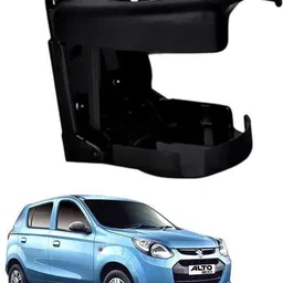 spreadx Stylish Car Glass/ Cup/ Bottle Holder 1 pcs Black Colour for Maruti Alto-800 12 Car Bottle Holder image 1
