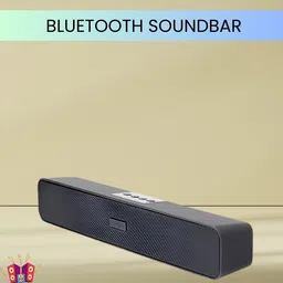 GUGGU E91 (PORTABLE HOME THEATER SOUNDBAR) Crydtal Sound, Support SD Card/Aux/USBB76 20 W Bluetooth Soundbar image 1