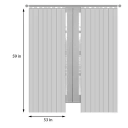 White Floral Polyester 5 Ft Sheer Eyelet Window Curtains (Set of 2) by ROSARAHOME image 3