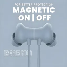 yildiz BX-Buds 5 Lite MAGNETIC POWER OFF/ON 48Hrs With Fast Charging & ENC Neckband-14 Bluetooth Headset image 4