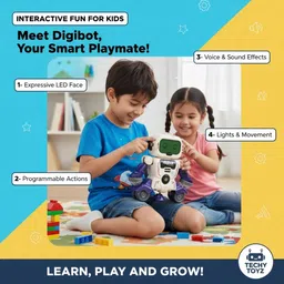 allsmilestoys Robot Toy for Kids 3+ | Interactive Musical Robot with Lights & 360° Rotation image 4