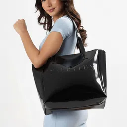 wikato Women Black Shoulder Bag image 3