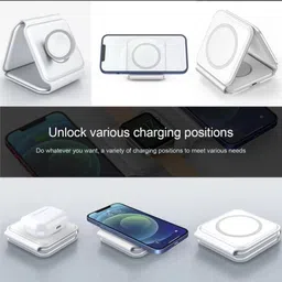 X88 Pro All-in-One Apple Charger - Compatible with iPhone, Watch & AirPods Charging Pad image 3