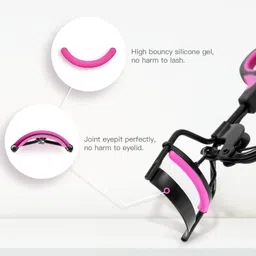 gugzy Eyelash Curler Professional Lash Curler with Silicone Refill Pad Best Lash Curling Tool to Complement Your Makeup I Eyelash Curler I Eyelash Extension Tool I Curler I Eye Makeup Tool I Eyelash Curler Tool image 2