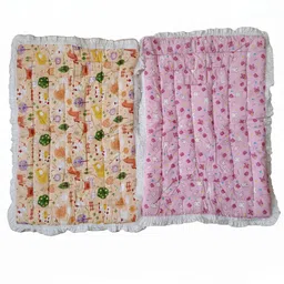 abc Premium Baby Godadi Set of 2 | Multi-Layer Cotton Quilt Stantard Cartoon,Animal image 2