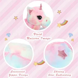 vvs toys Premium Quality Unicorn Soft Toy | Best Gift for Kids - 60 cm image 4