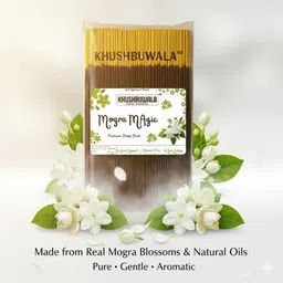 khushbuwala Agarbatti Incense sticks Good Smell For Puja Dhoopkathi Mogra MAgic image 2