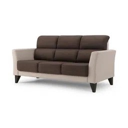 Westido Brown 3-Seater Sofa image 2