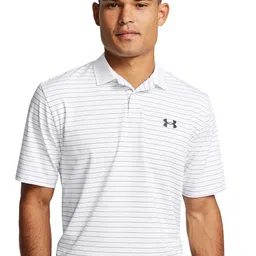 UNDER ARMOUR Matchplay Striped Polo T-Shirt-picture-24