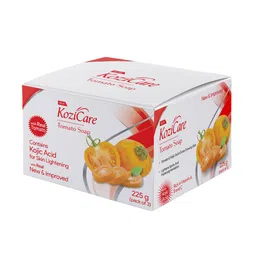 KOZICARE Set Of 3 Kojic Acid - Glutathione & Tomato Soap- 75 g Each image 2