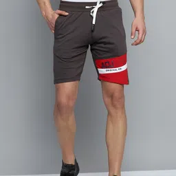 SHOWOFFFF Men Colourblocked Sports Shorts-picture-18