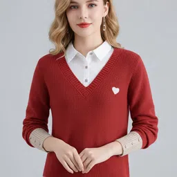 bebe Women Embroidered Pullover-image-63