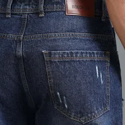 Kolor Fusion Men Loose Mid-Rise Mildly Distressed Light Fade Jeans image 3