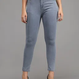 AKACY Women Jean Slim Fit High-Rise Stretchable Jeans-image-13